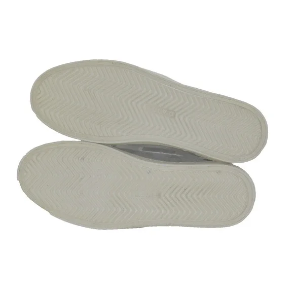 A6 Auth D.A.T.E. Stardust Silver Nubuck Leather Low Top Sneakers Size 6.5 EU 37 - Picture 5 of 6